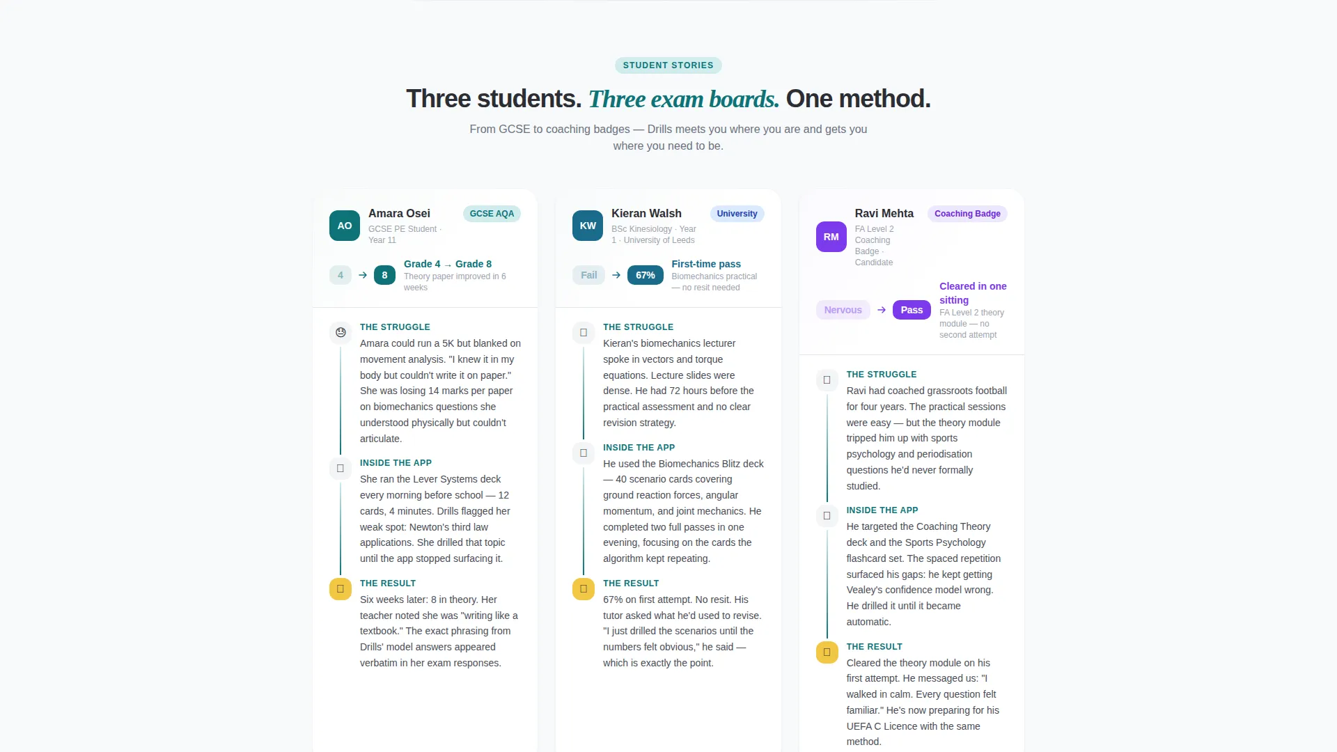 Physical Education Education Portfolio Website Template