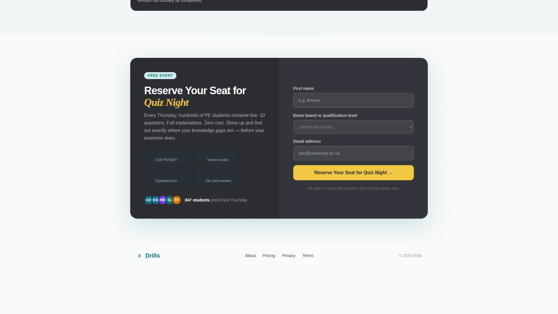 Physical Education Education Portfolio Website Template