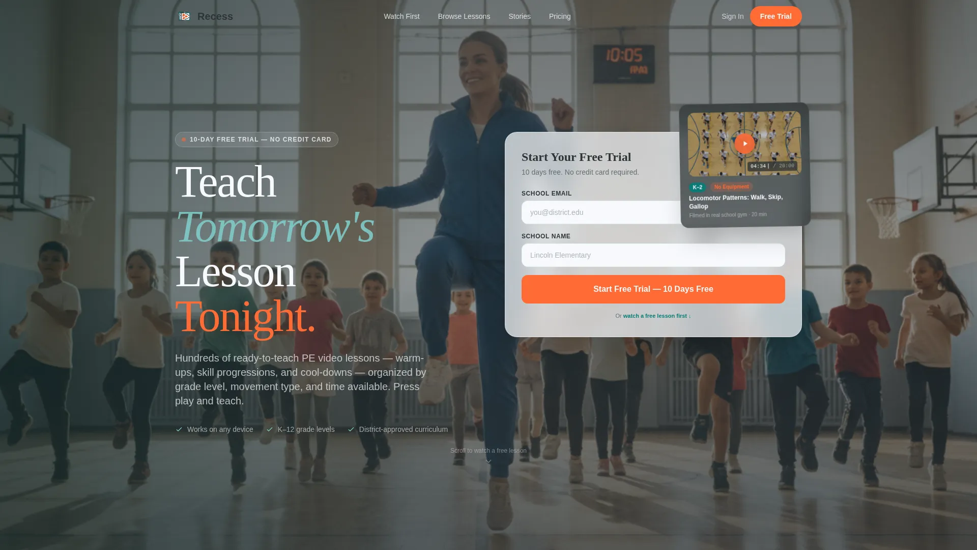 Physical Education Education Reviews Website Template