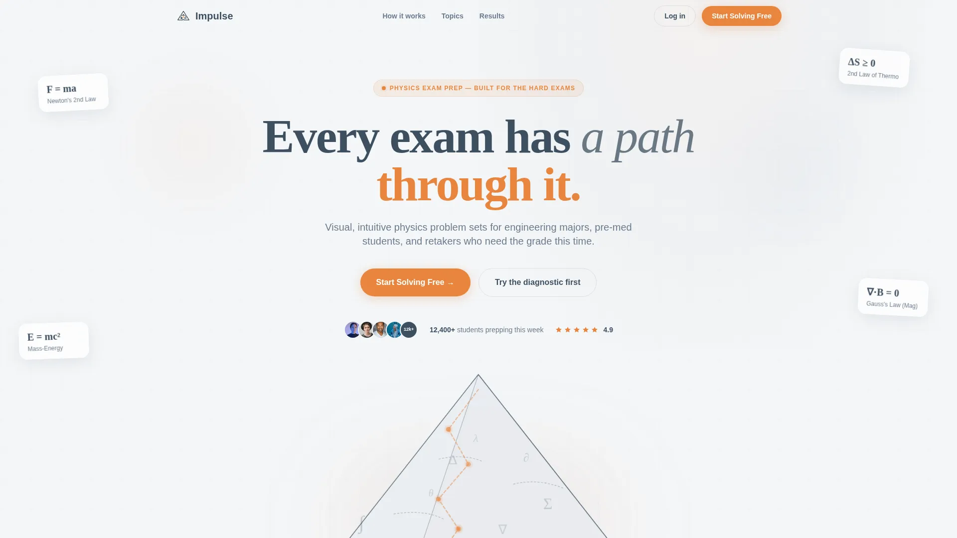 Physics Education Professional Website Template