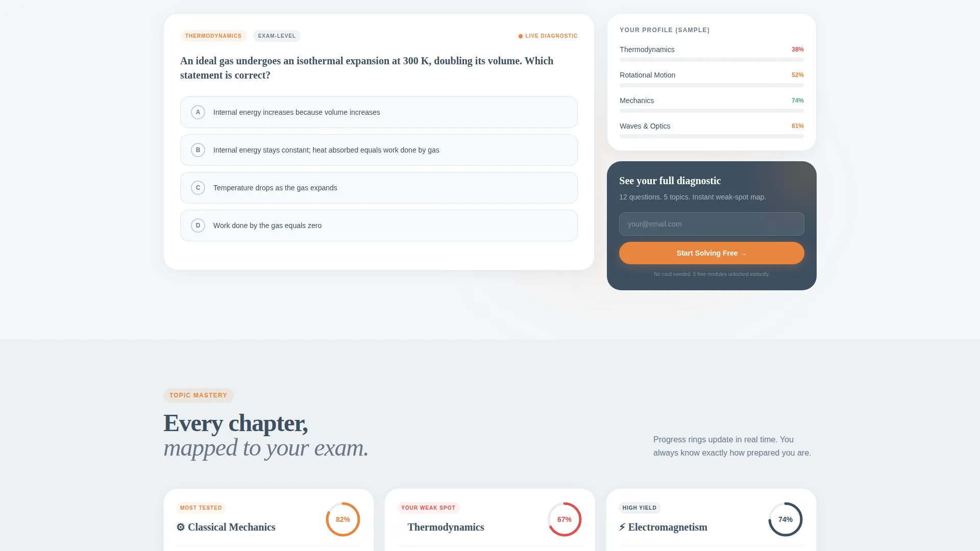 Physics Education Professional Website Template