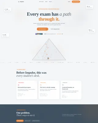 Physics Education Professional Website Template