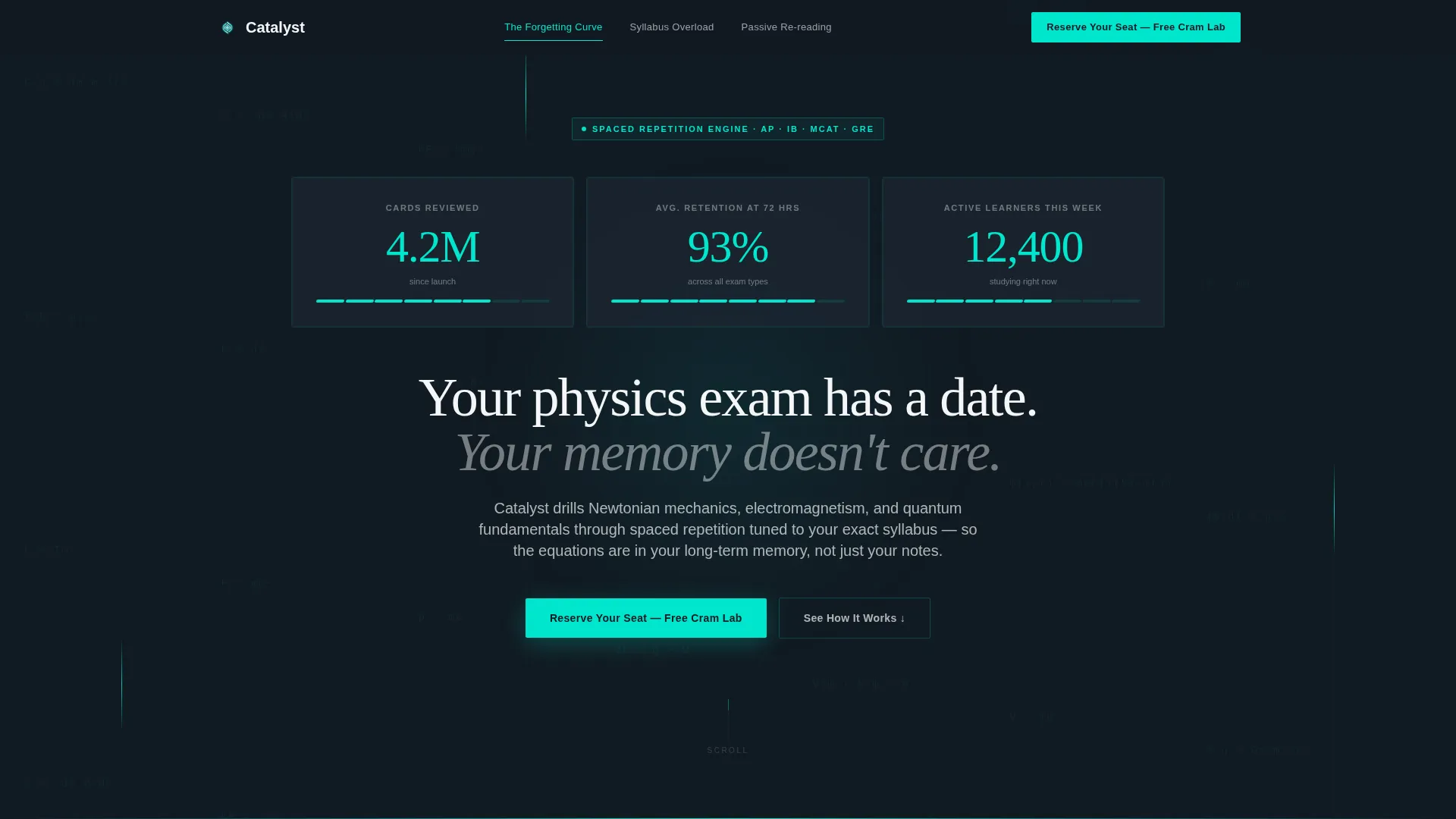 Physics Education Reviews Website Template