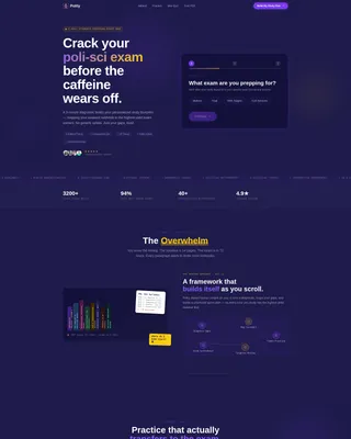 Political Science Education Specialist Professional Website Template