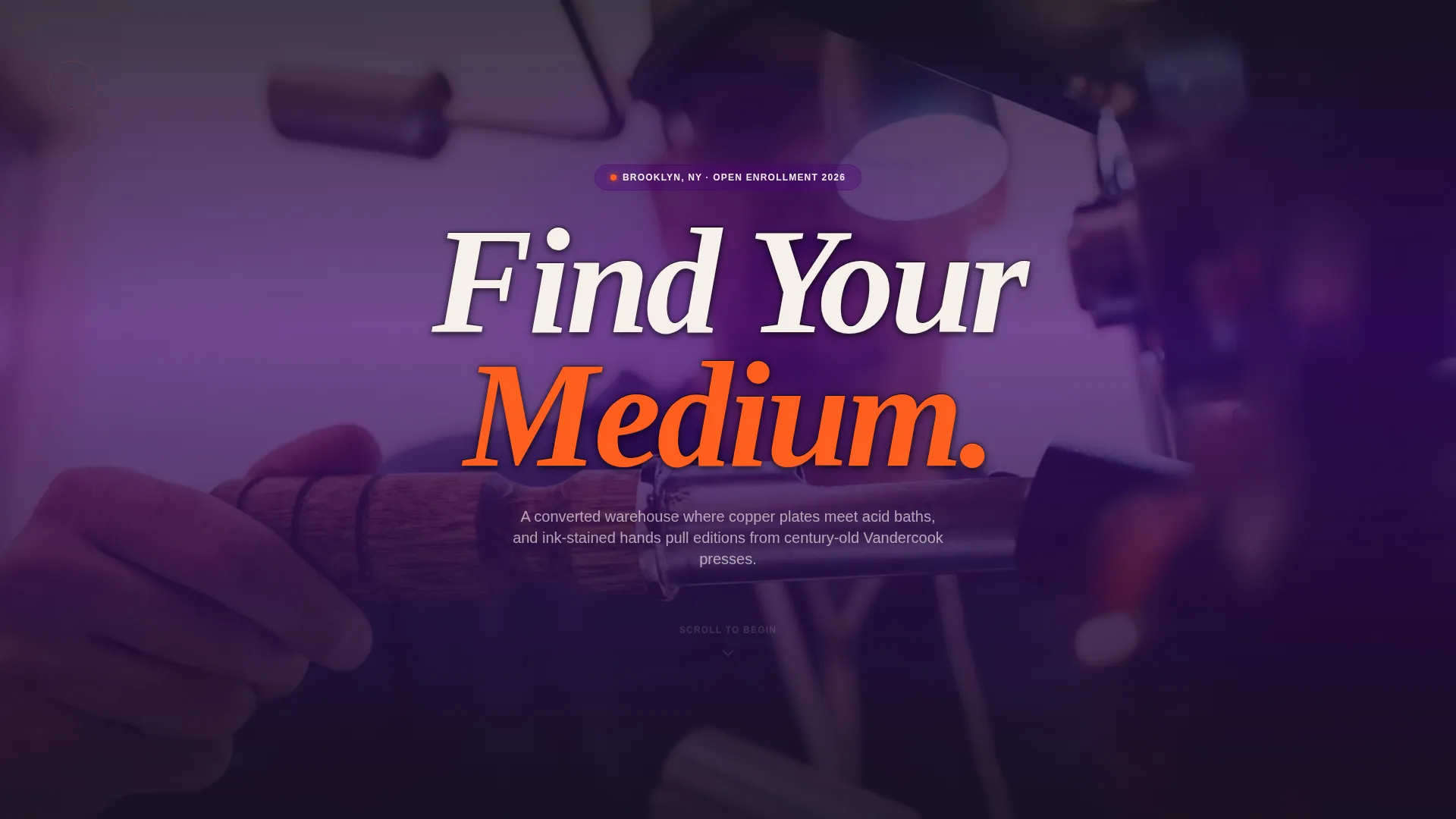 Art & Design School Specialist Professional Website Template