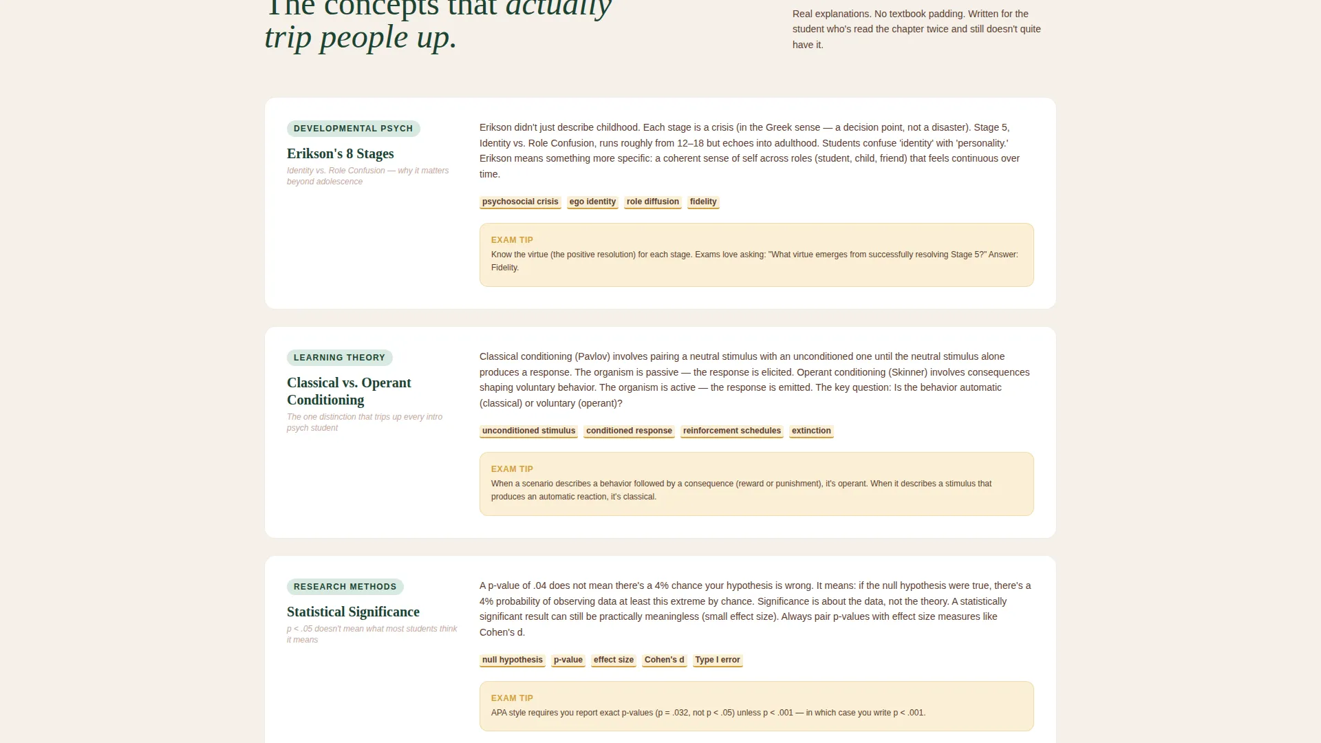 Psychology Education Complete Professional Website Template