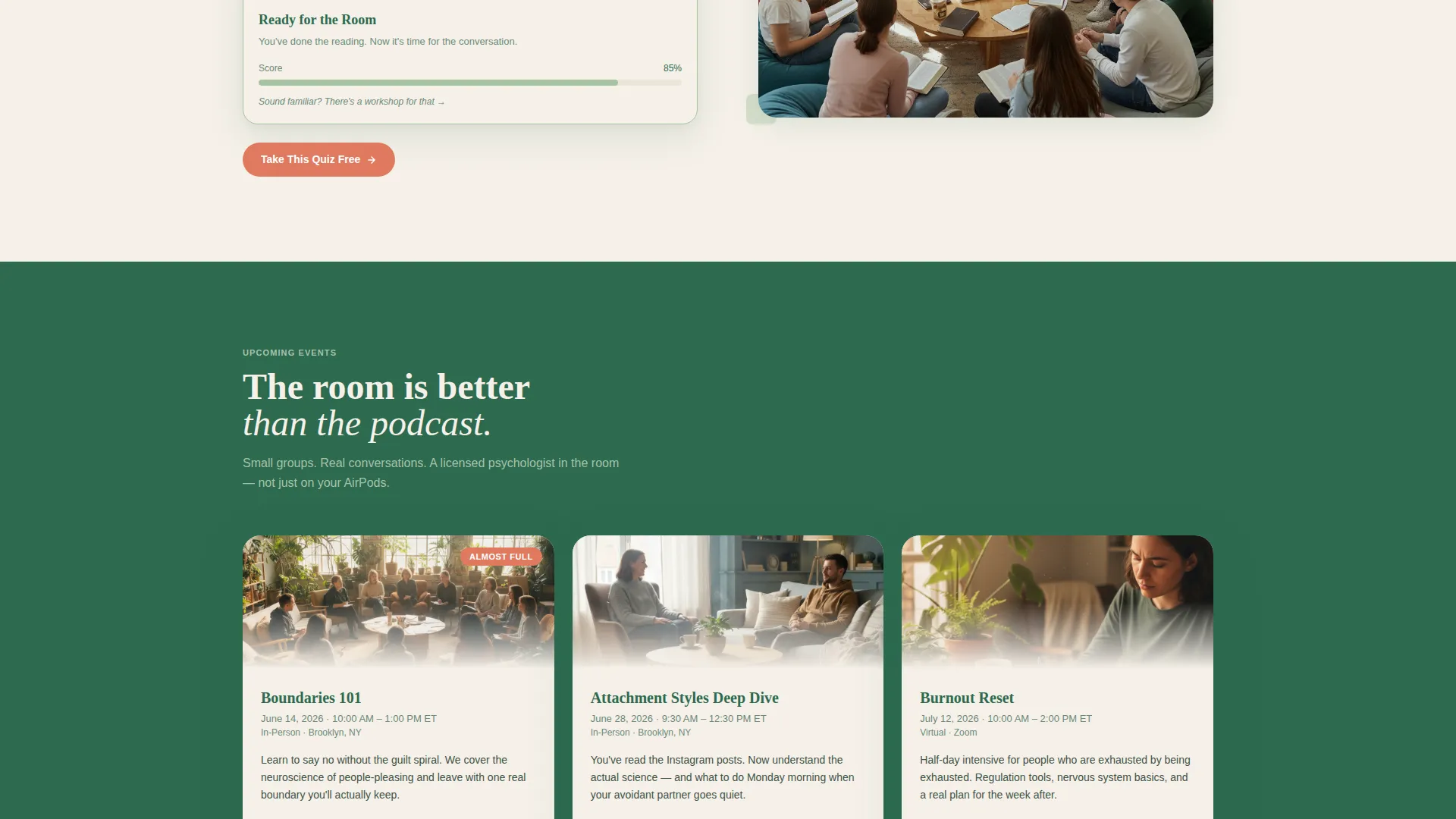 Psychology Education FAQ Website Template