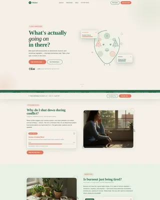 Psychology Education FAQ Website Template