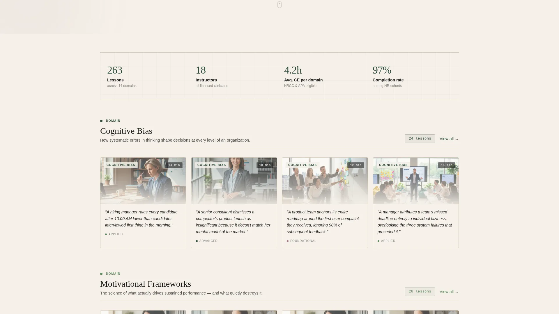 Psychology Education Directory Website Template