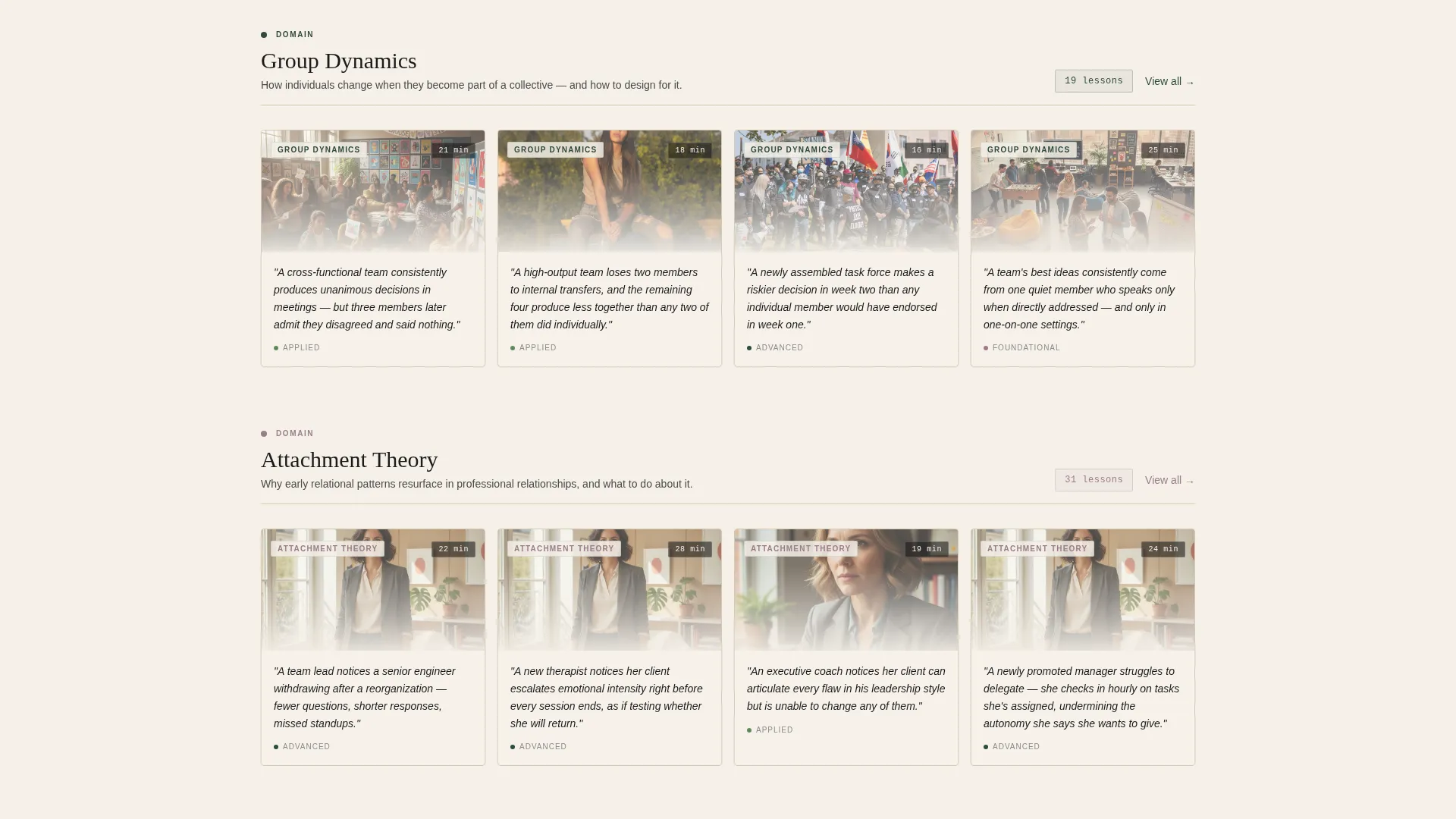 Psychology Education Directory Website Template