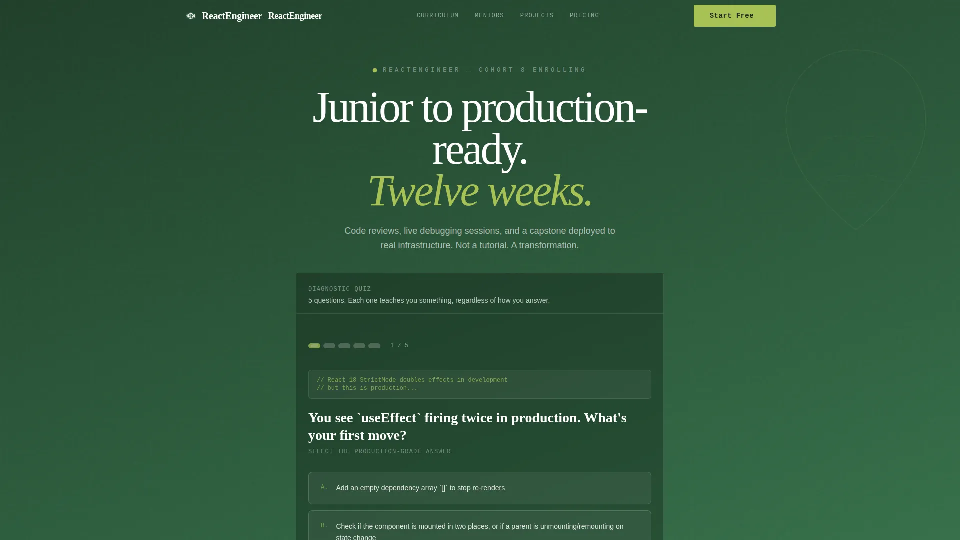 Online Skill Courses Professional Website Template