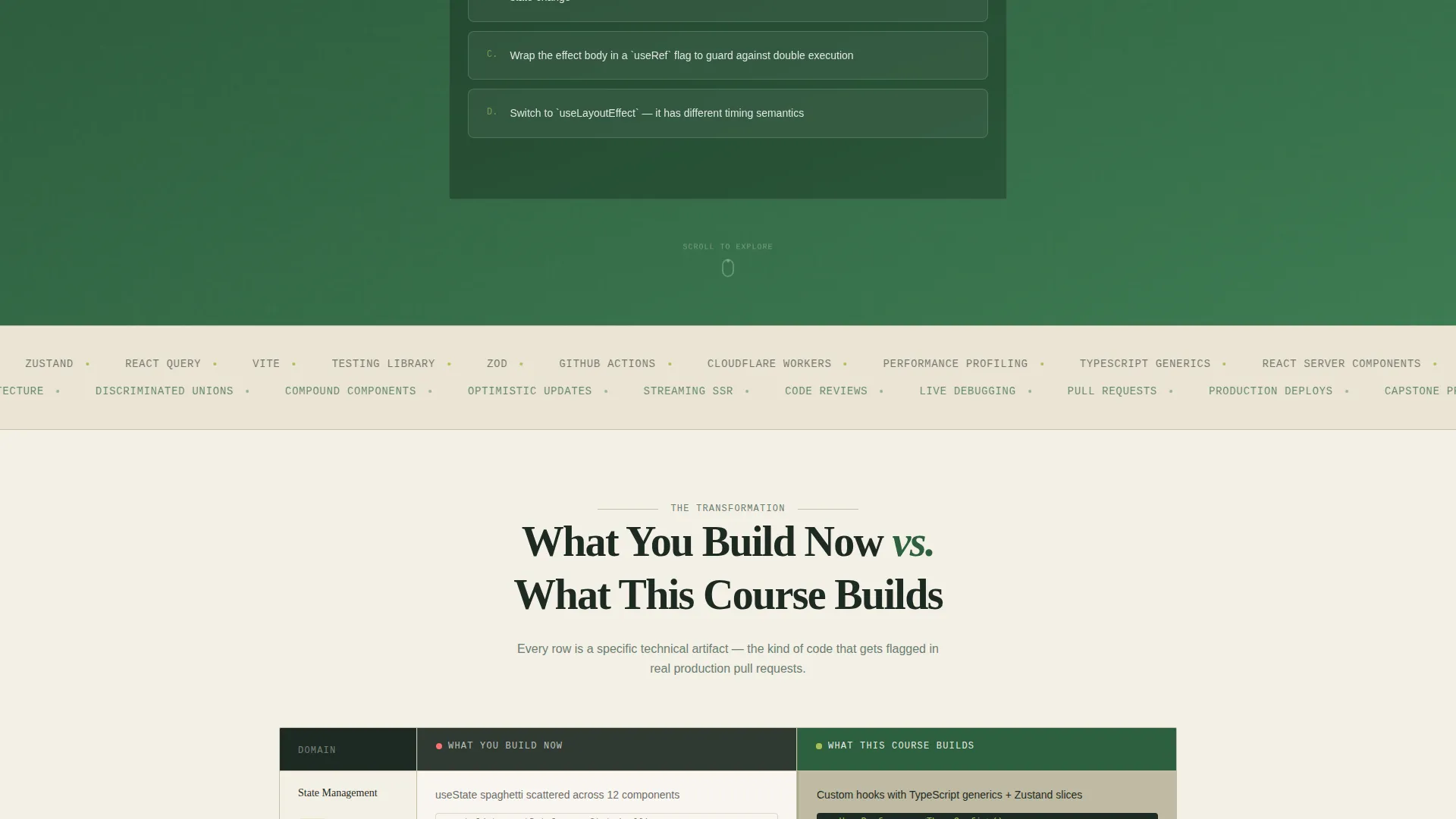 Online Skill Courses Professional Website Template