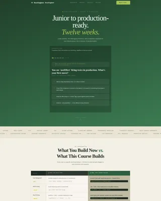 Online Skill Courses Professional Website Template
