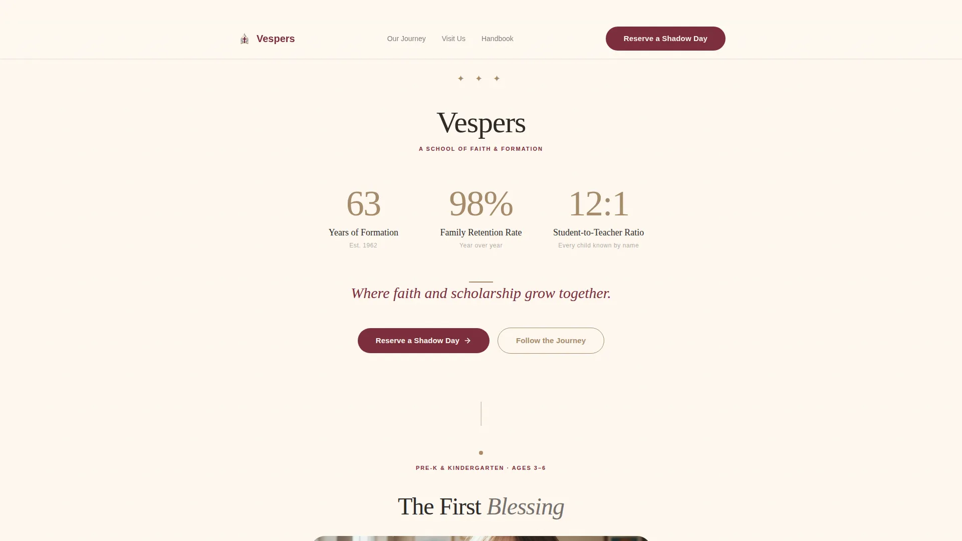School (K-12) Advanced Professional Website Template