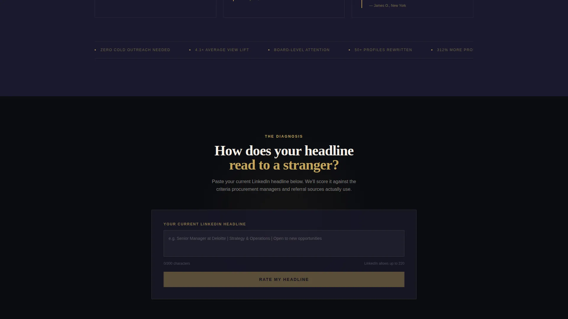 Consultant Career Specialist Portfolio Website Template