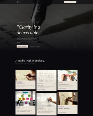 Consultant Career Portfolio Website Template