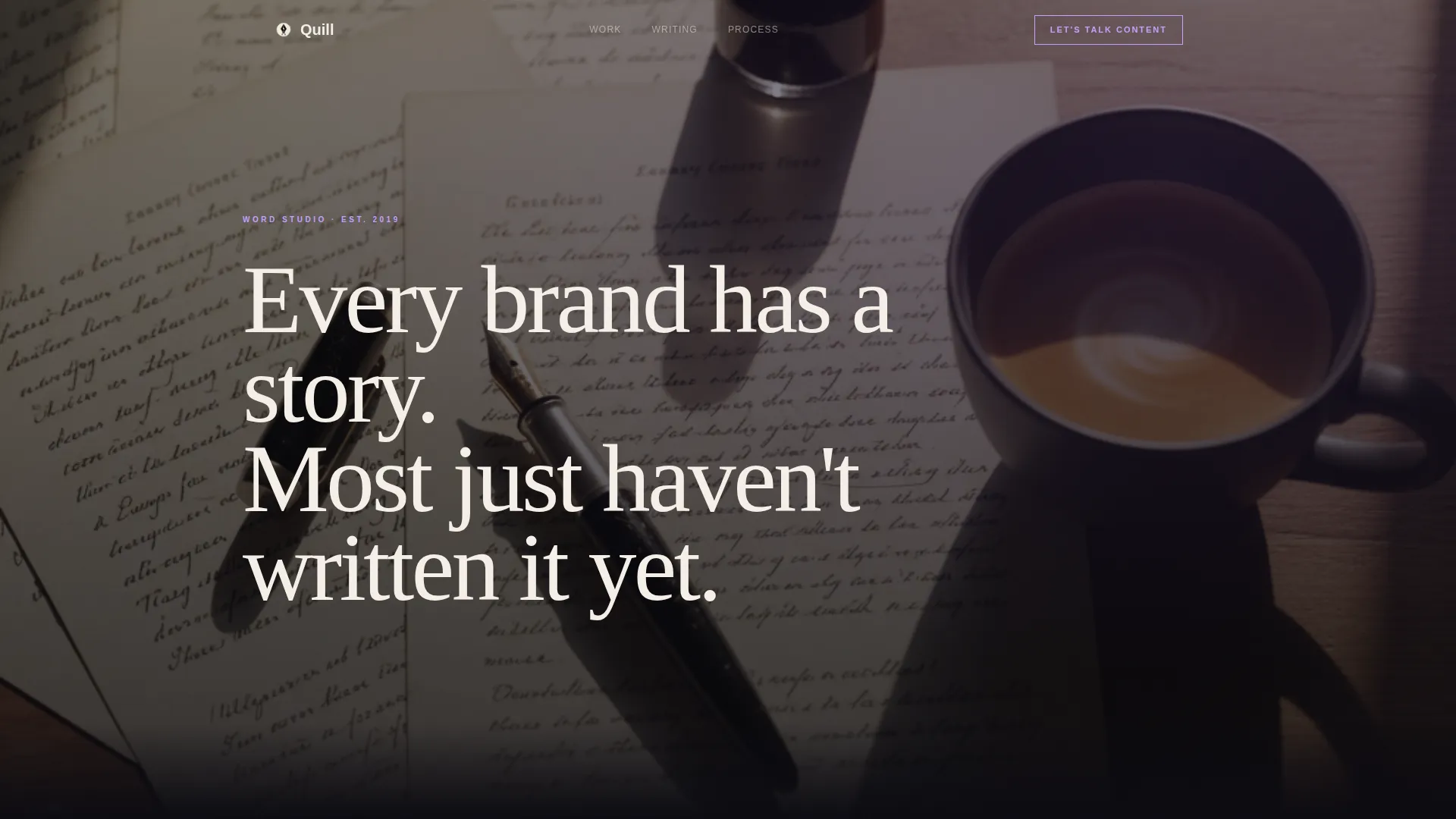 Content Writer Portfolio Directory Website Template