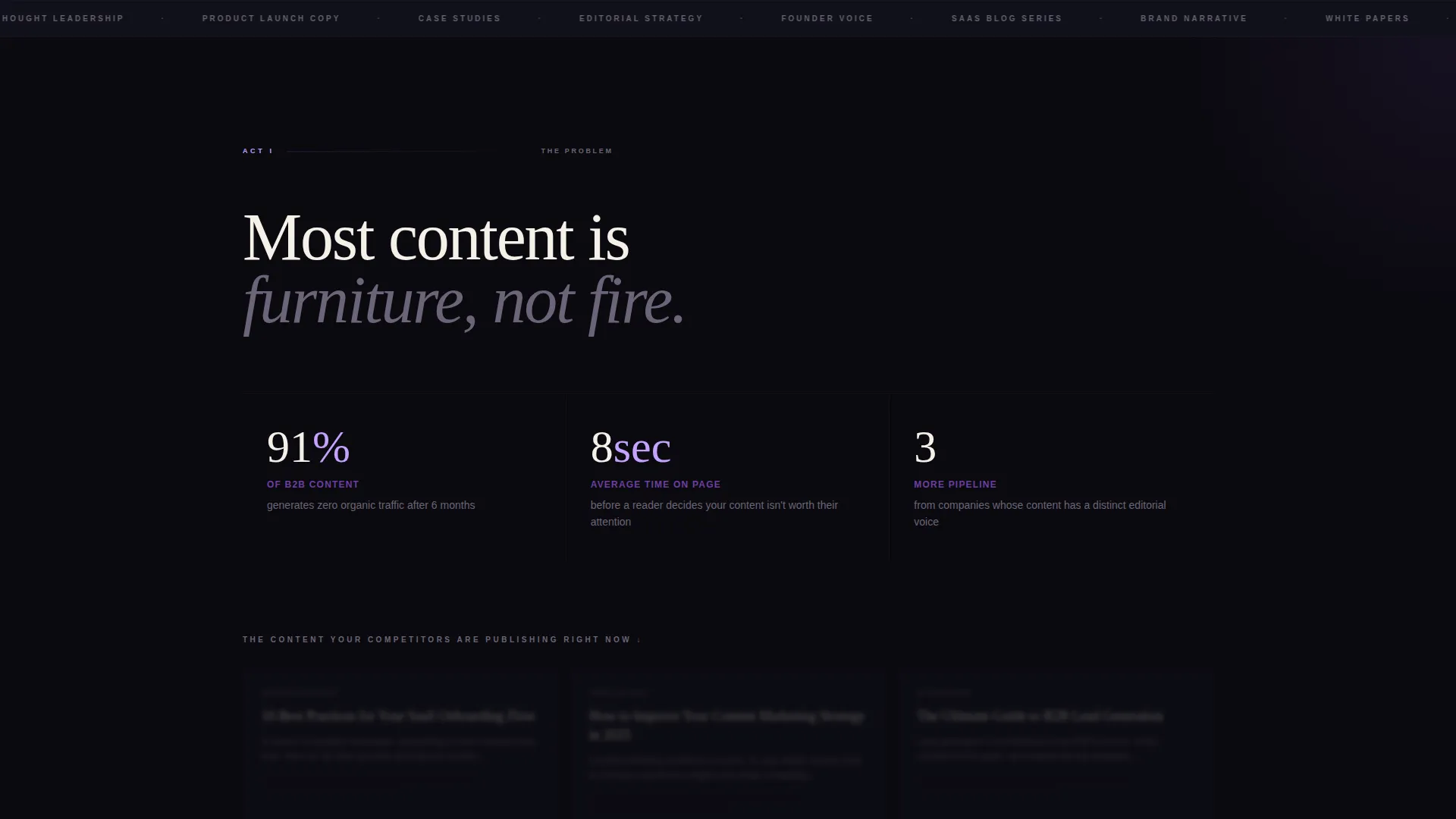 Content Writer Portfolio Directory Website Template