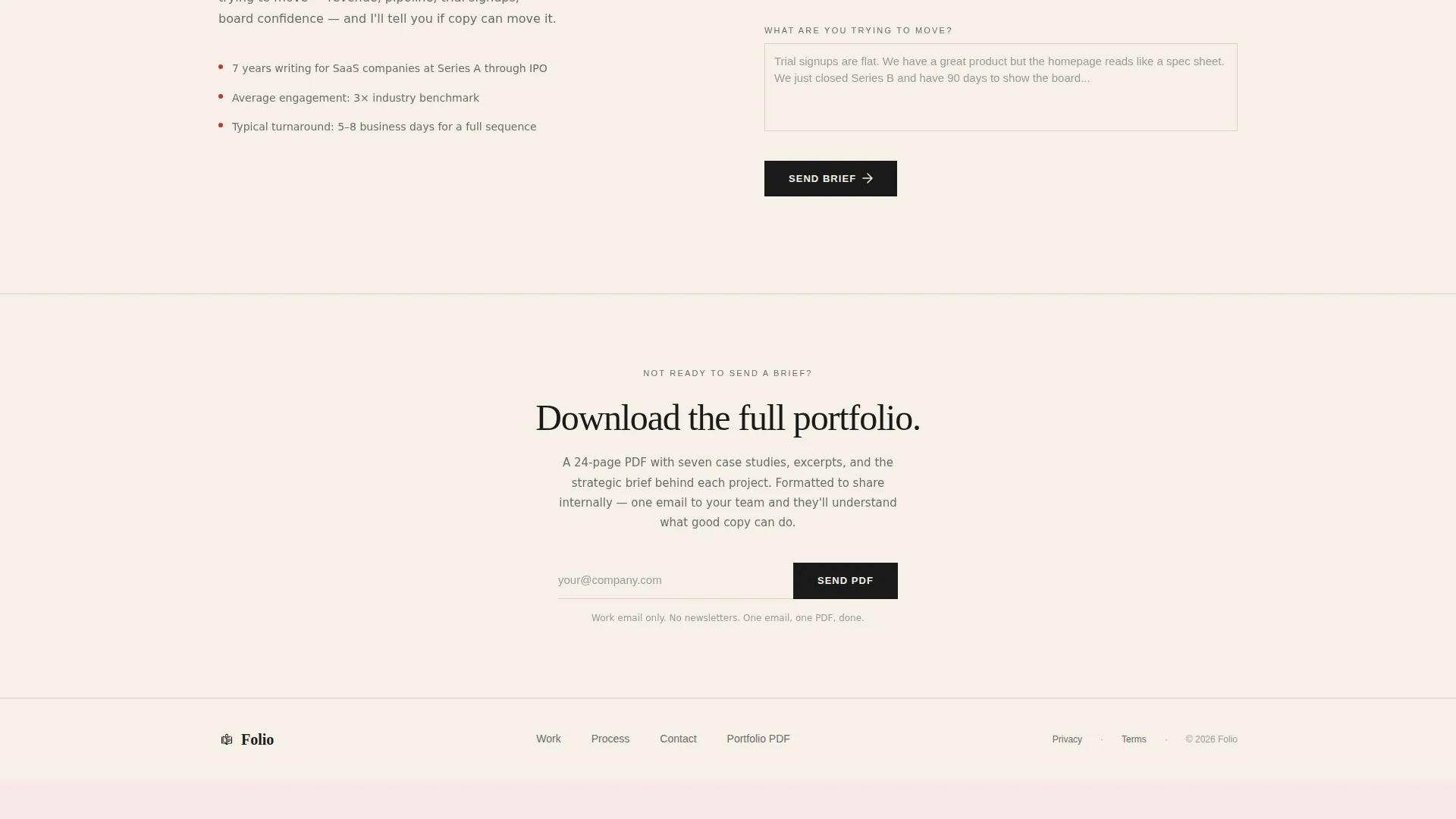 Content Writer Portfolio Complete Portfolio Website Template