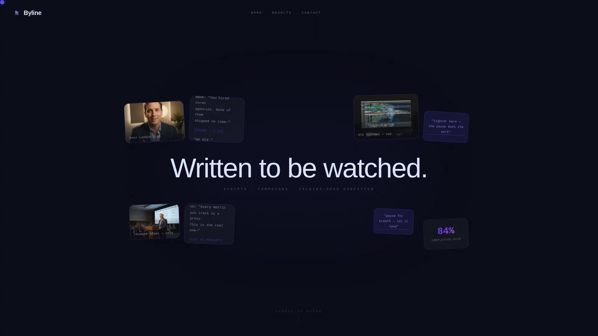 Content Writer Portfolio Advanced Portfolio Website Template