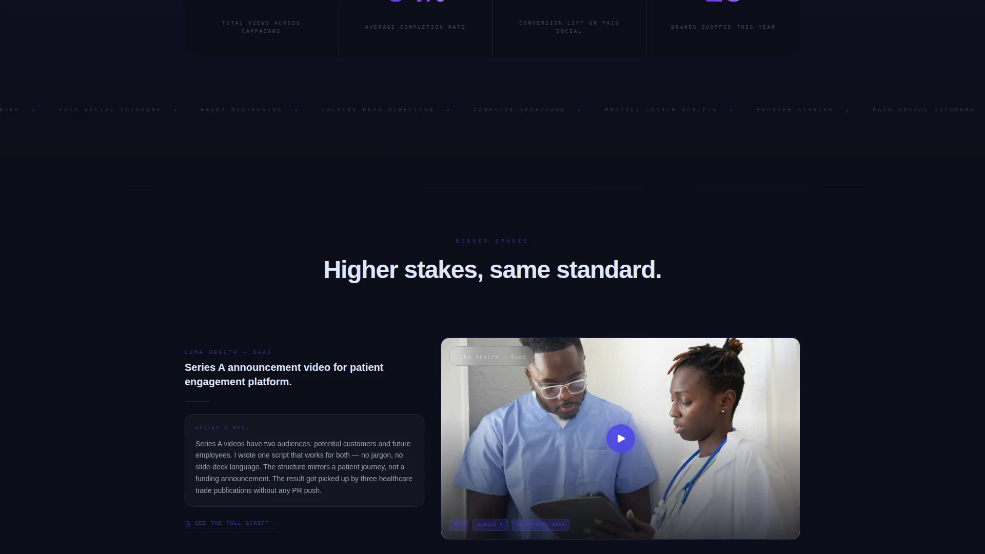 Content Writer Portfolio Advanced Portfolio Website Template