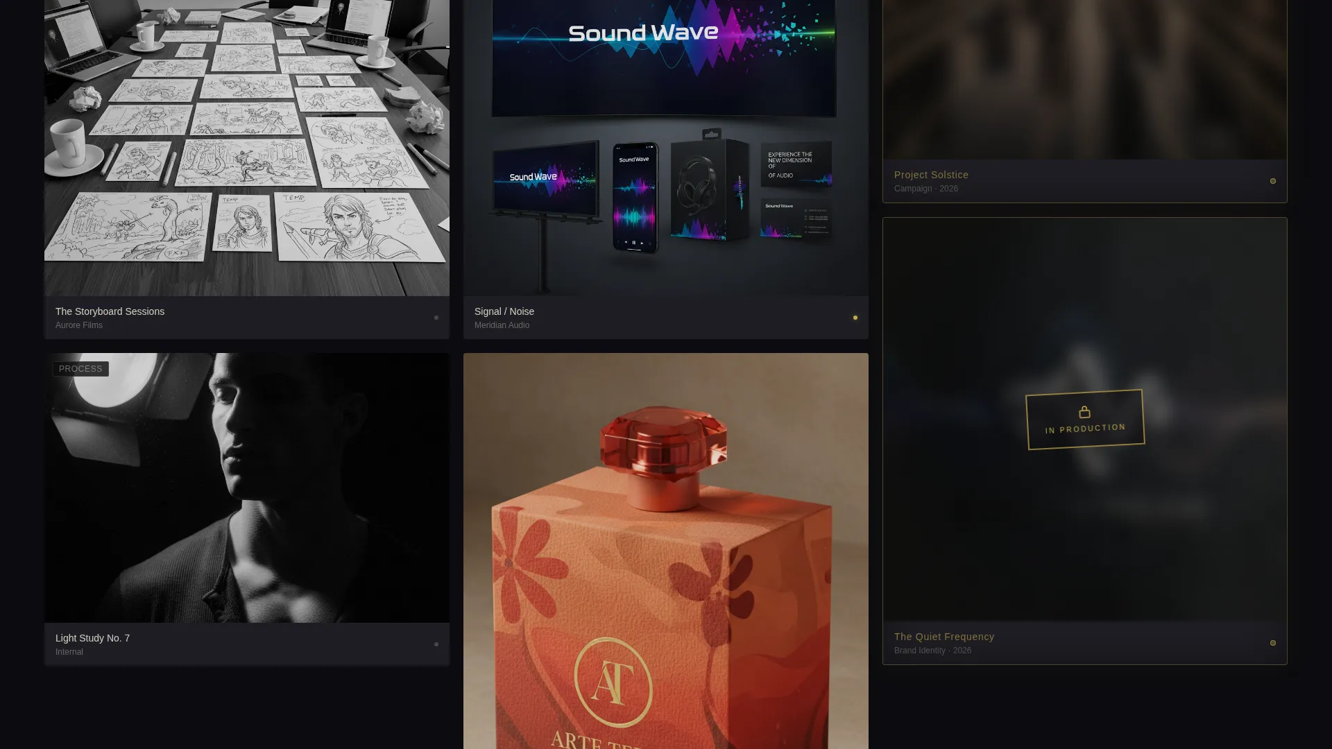 Creative Director Portfolio Expert Pre-Launch Website Template
