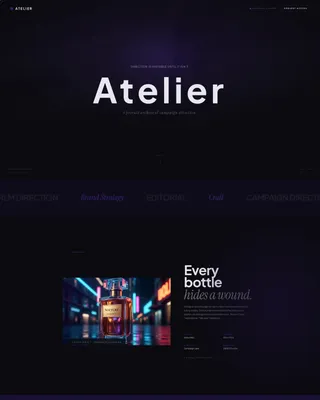 Creative Director Portfolio Pre-Launch Website Template