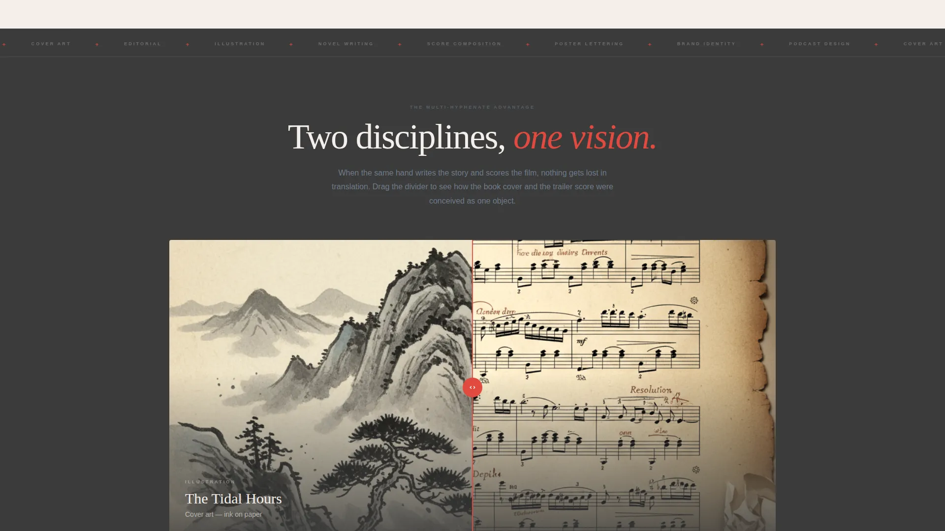 Multi-Discipline Portfolio Professional Website Template