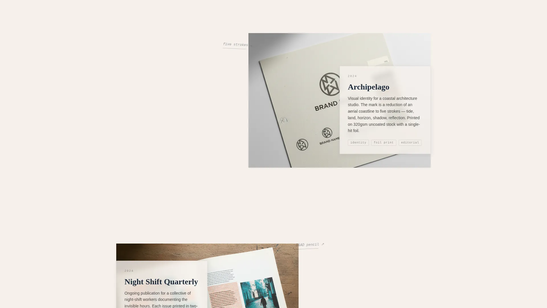 Creative Professional Career Portfolio Website Template