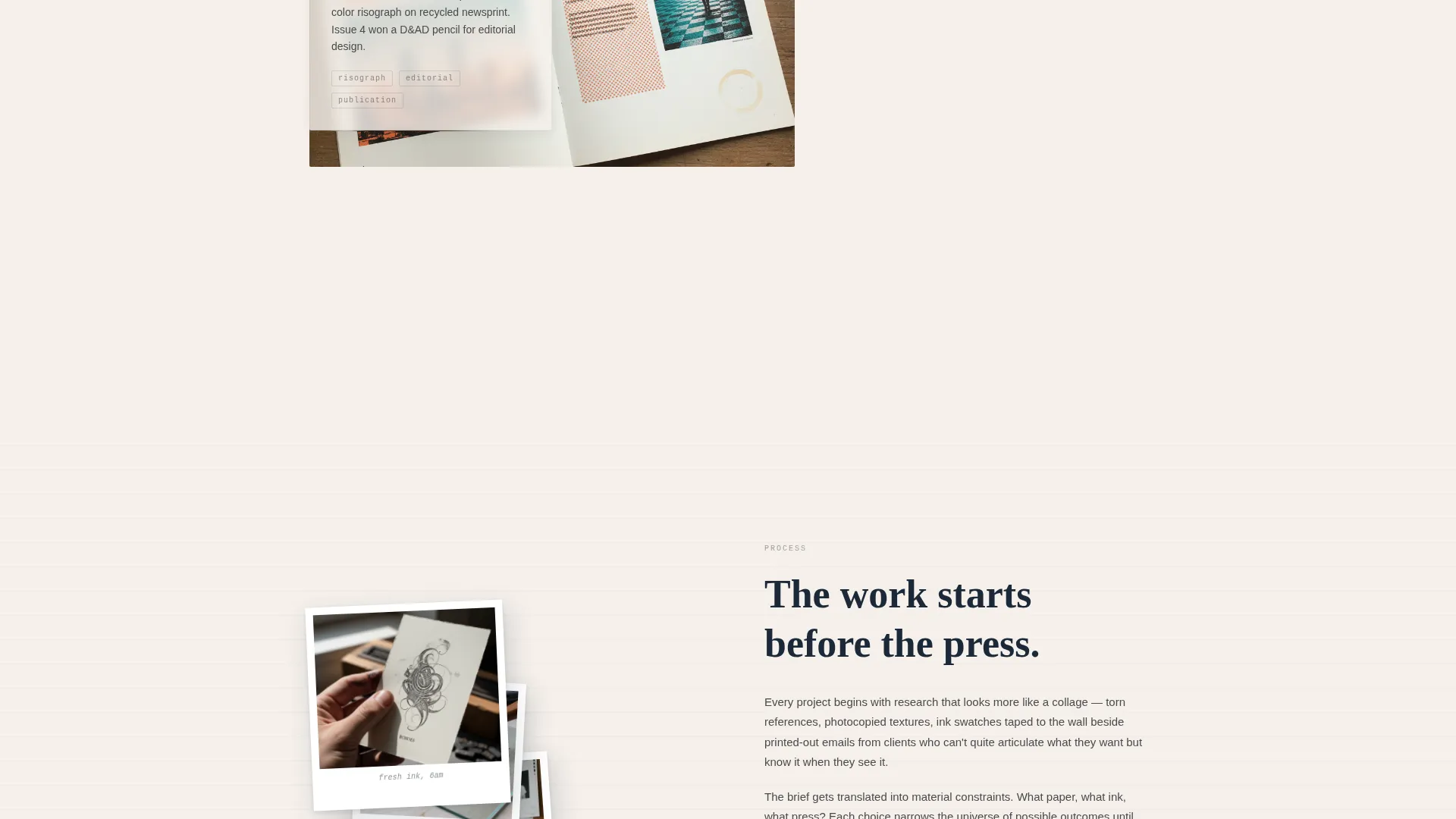 Creative Professional Career Portfolio Website Template