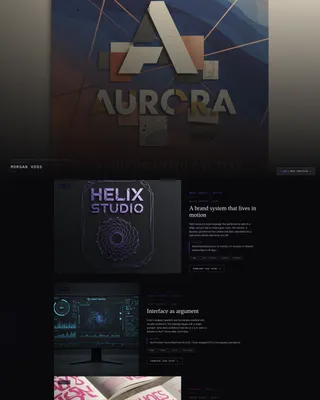 Creative Professional Career Portfolio Website Template
