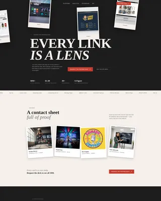 Linktree & Link-in-Bio Professional Website Template