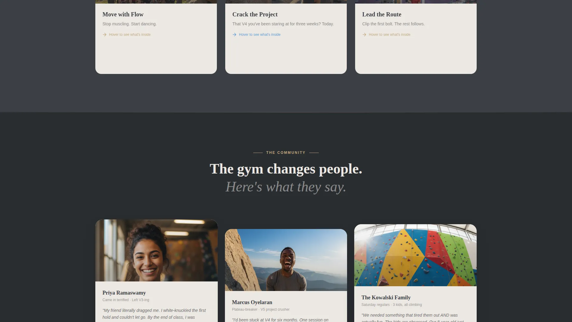 Outdoor & Adventure Education Specialist Professional Website Template