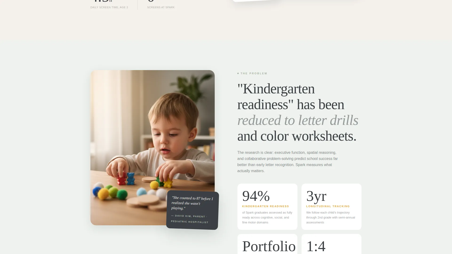 Preschool & Early Education Booking Website Template