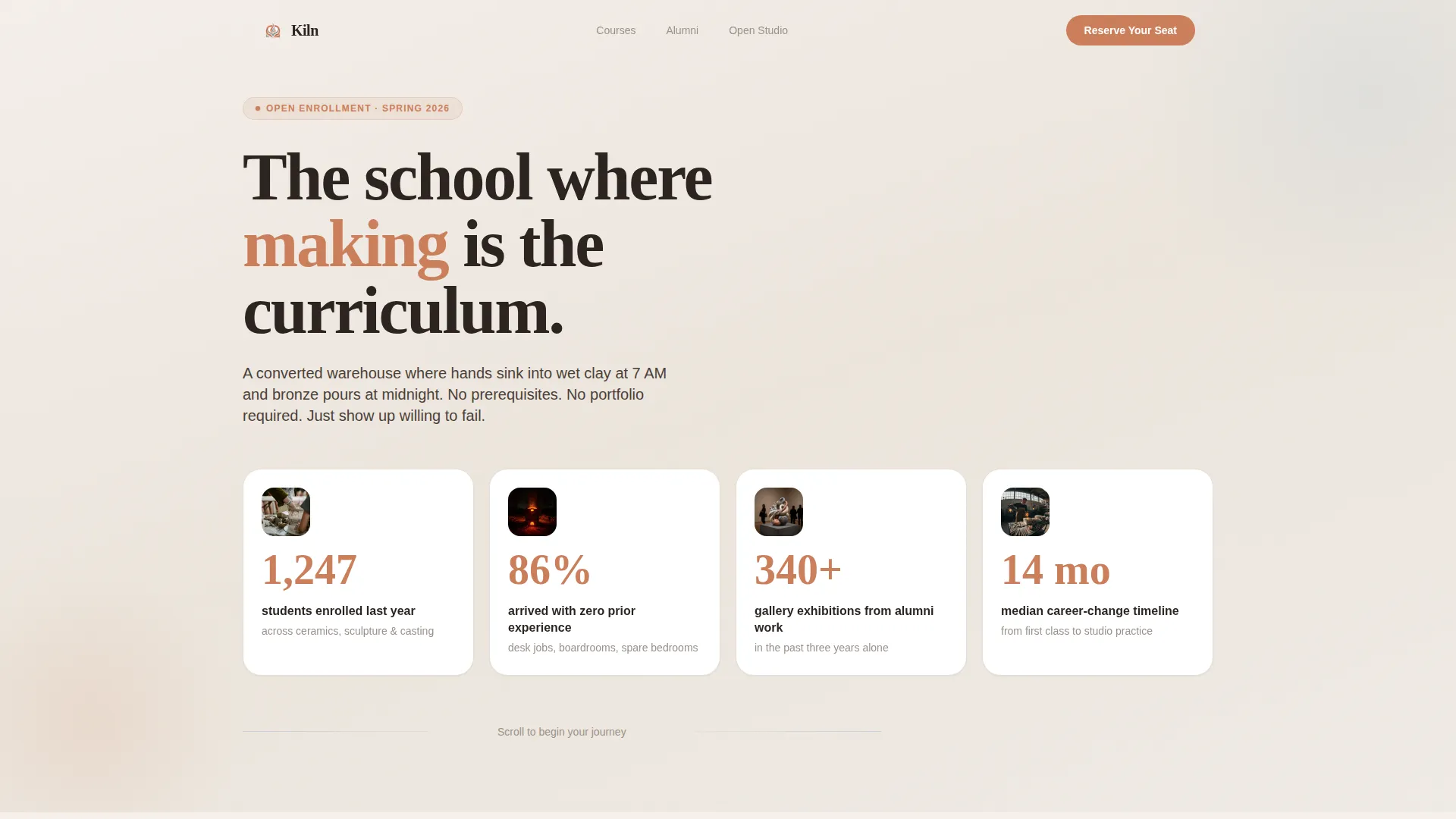 Art & Design School Advanced Professional Website Template
