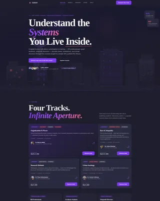 Sociology Education Professional Website Template