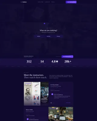 Sociology Education Specialist Professional Website Template