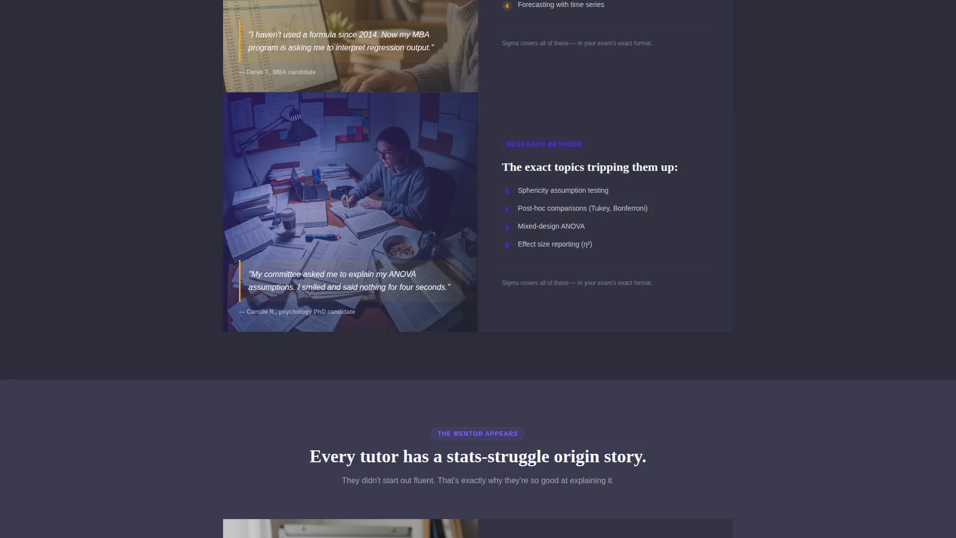 Statistics Education Professional Website Template