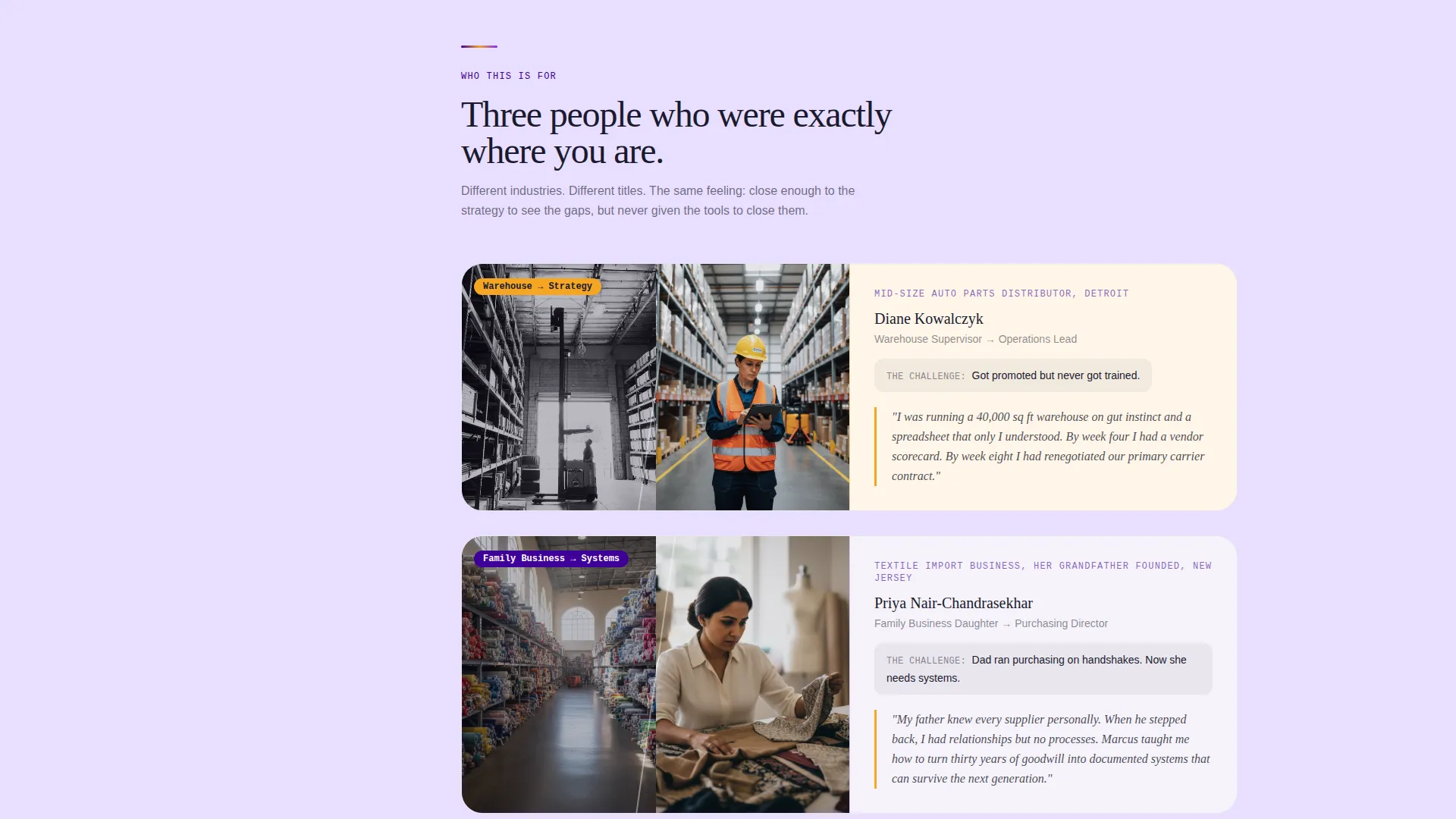 Intensive Supplychain Landing Page Template