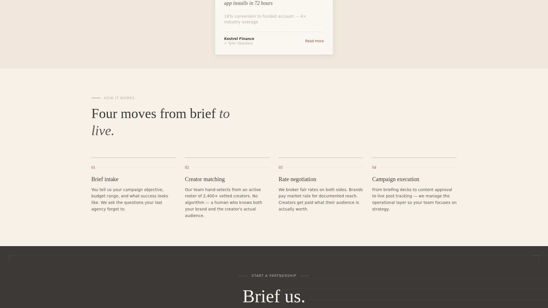 Social Media & Influencer Agency Portfolio Website Template
