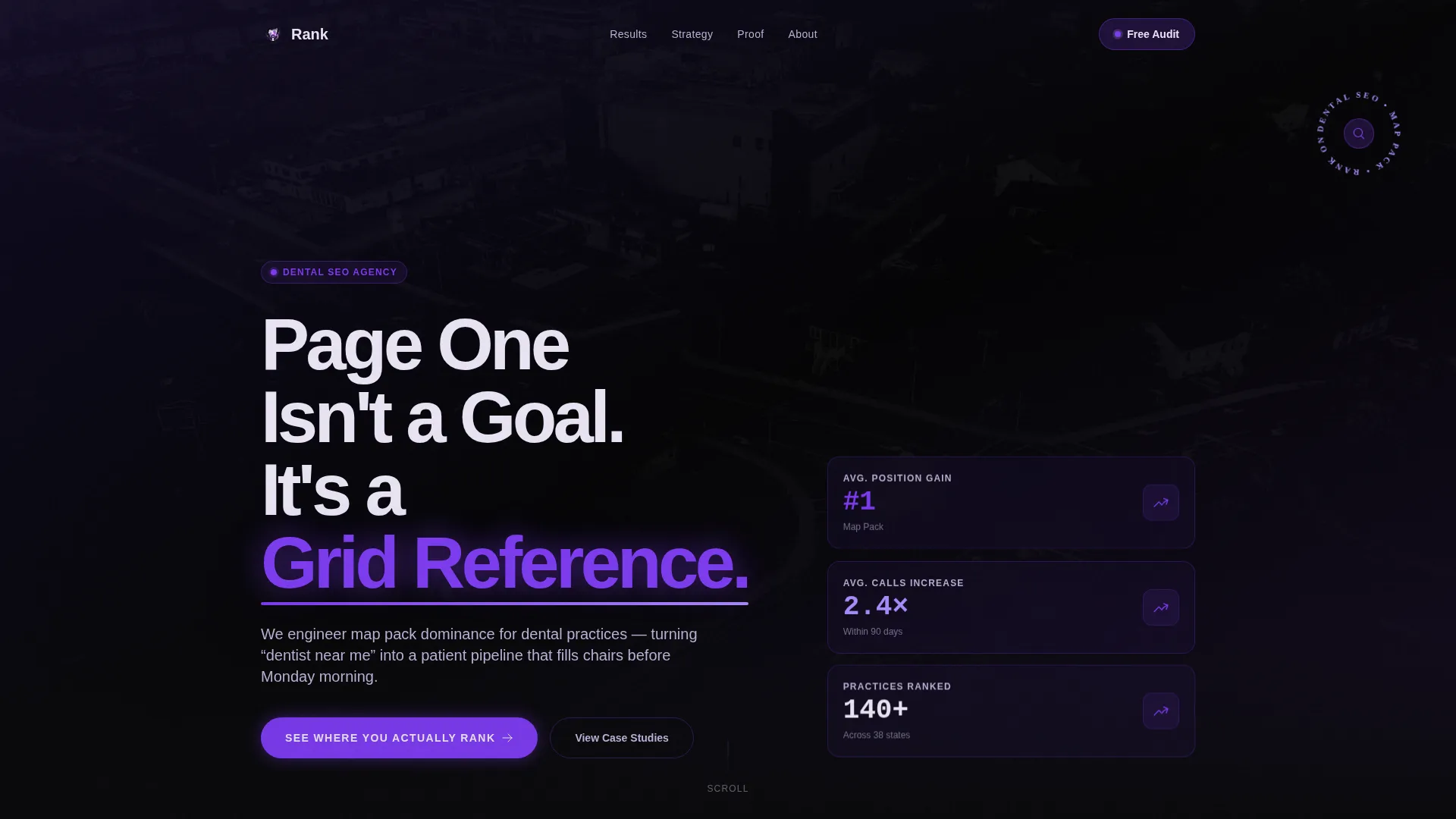 Dental Marketing & Agency Booking Website Template