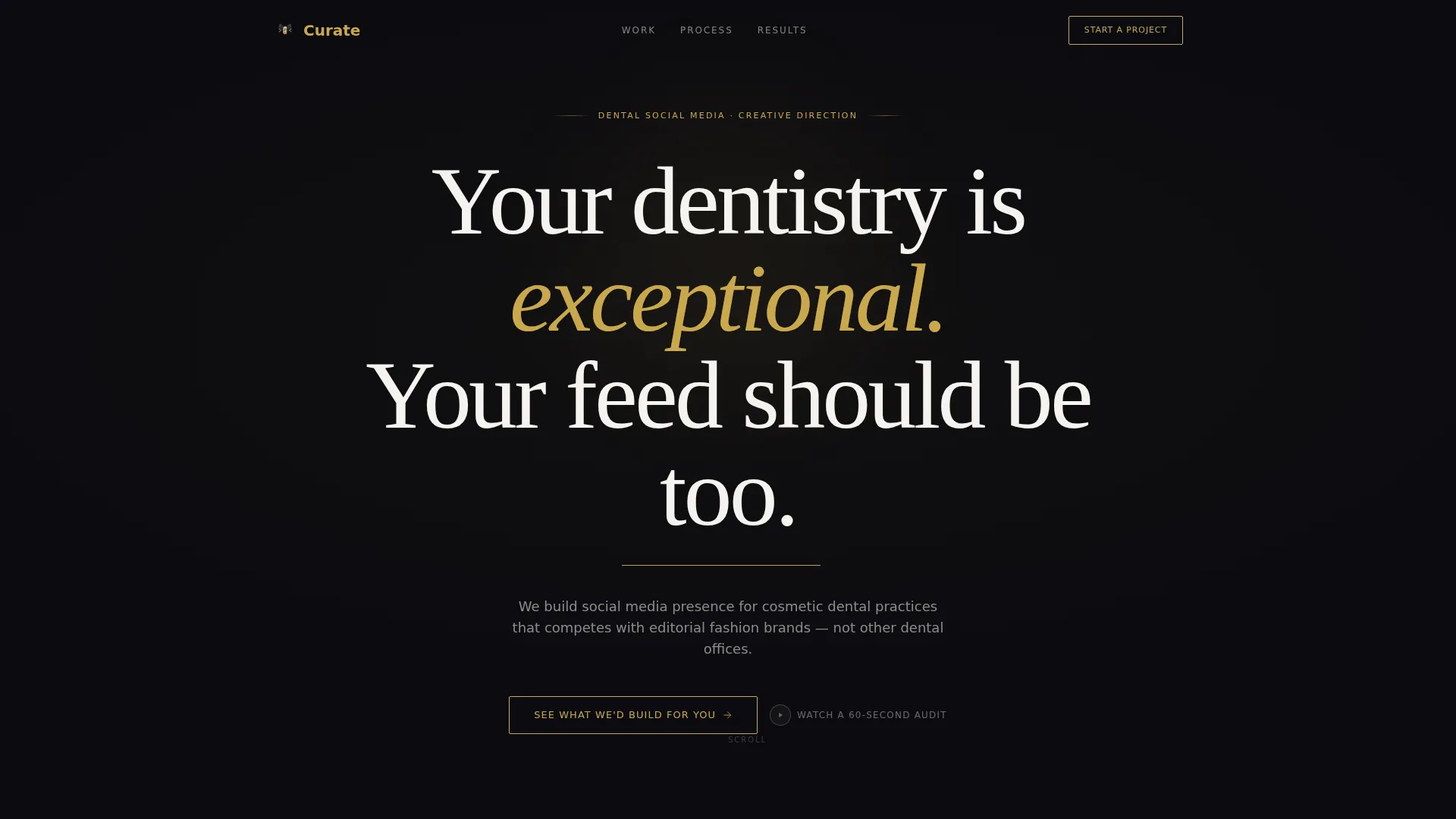 Dental Marketing & Agency Pricing Website Template