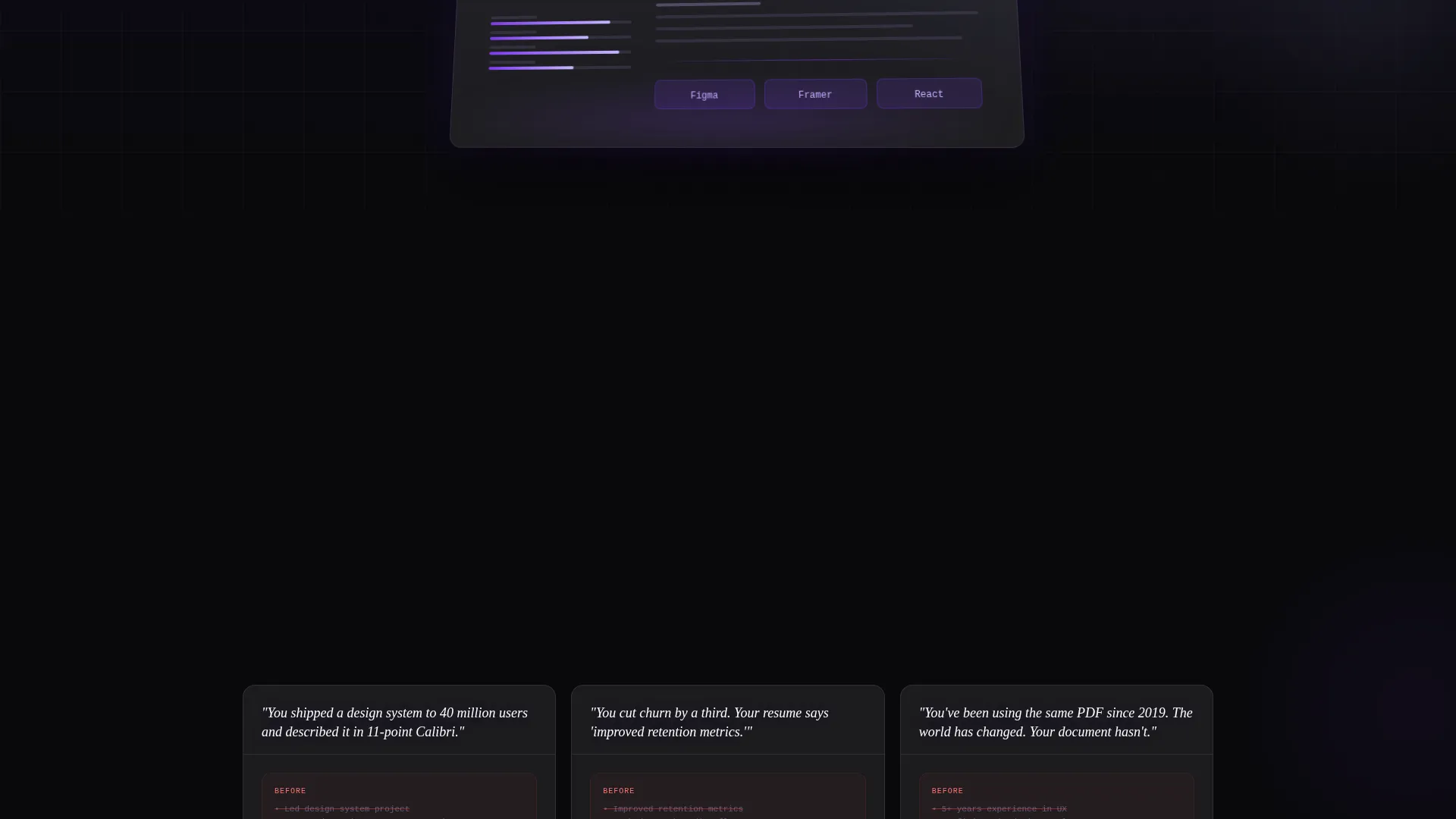 Resume & CV Pre-Launch Website Template