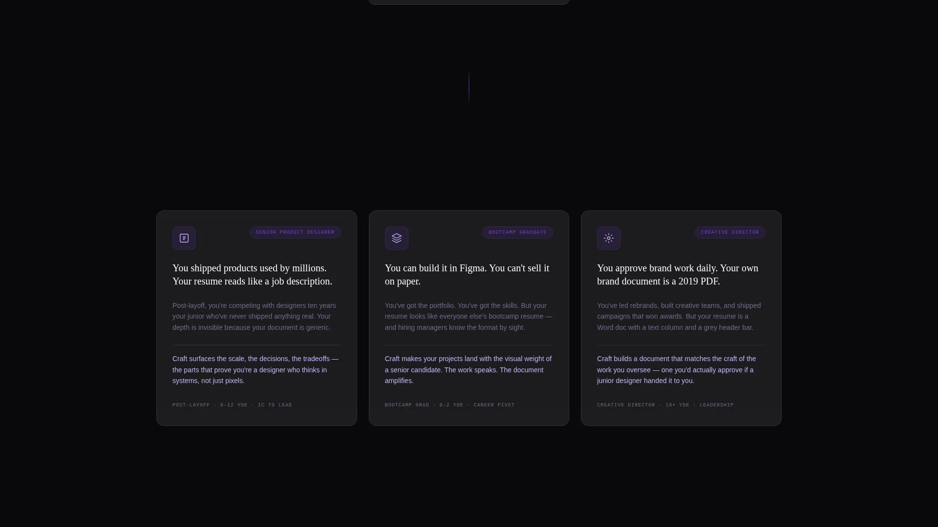 Resume & CV Pre-Launch Website Template