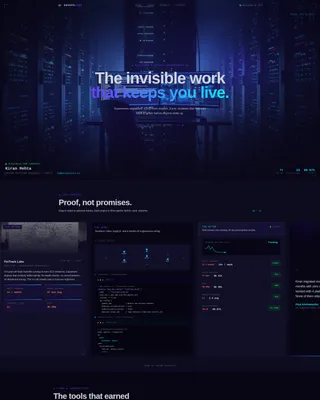 Developer & Tech Portfolio Portfolio Website Template