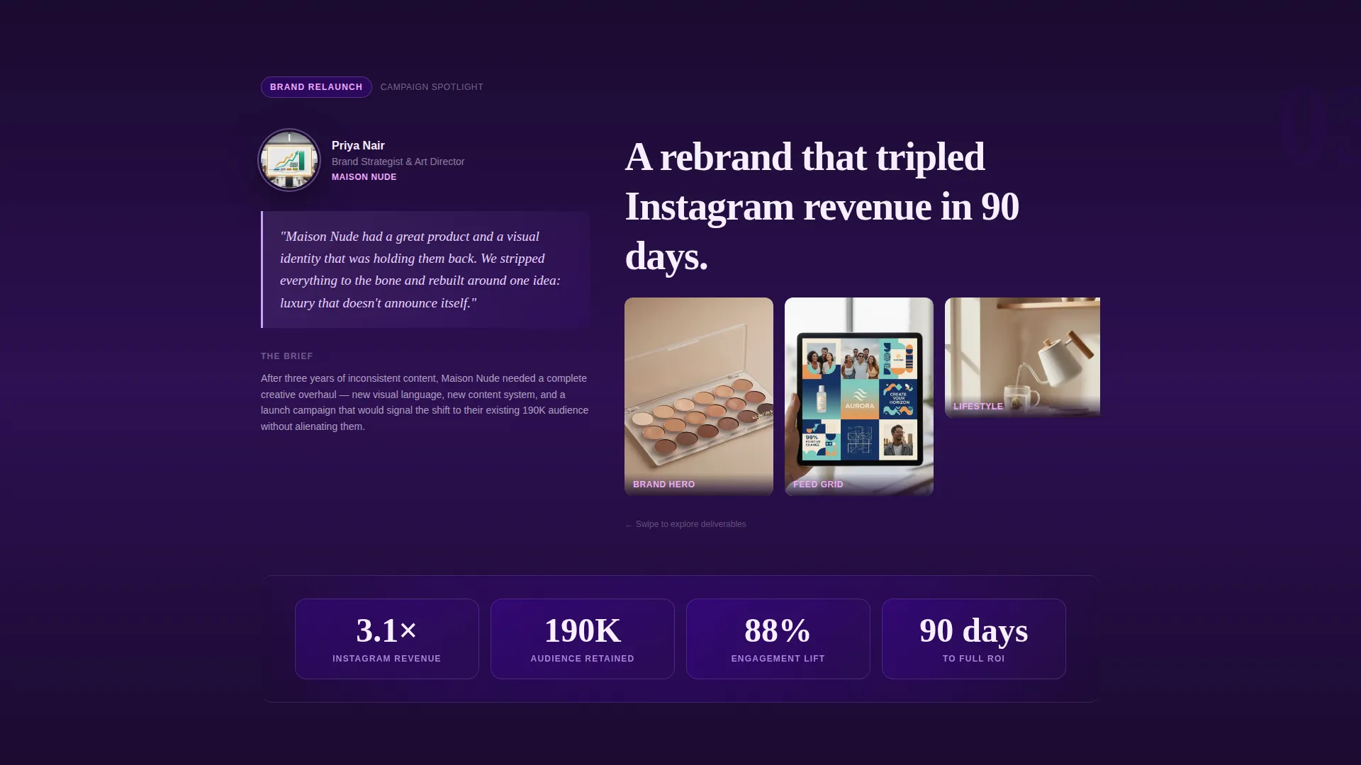 E-Commerce Content Agency Landing Page Template