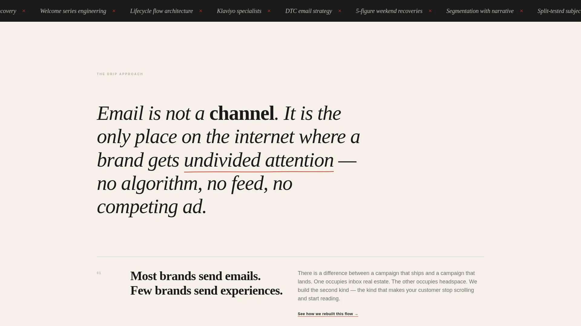 E-Commerce Marketing & Agency Blog Website Template