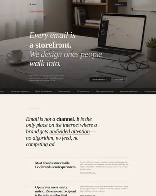 E-Commerce Marketing & Agency Blog Website Template
