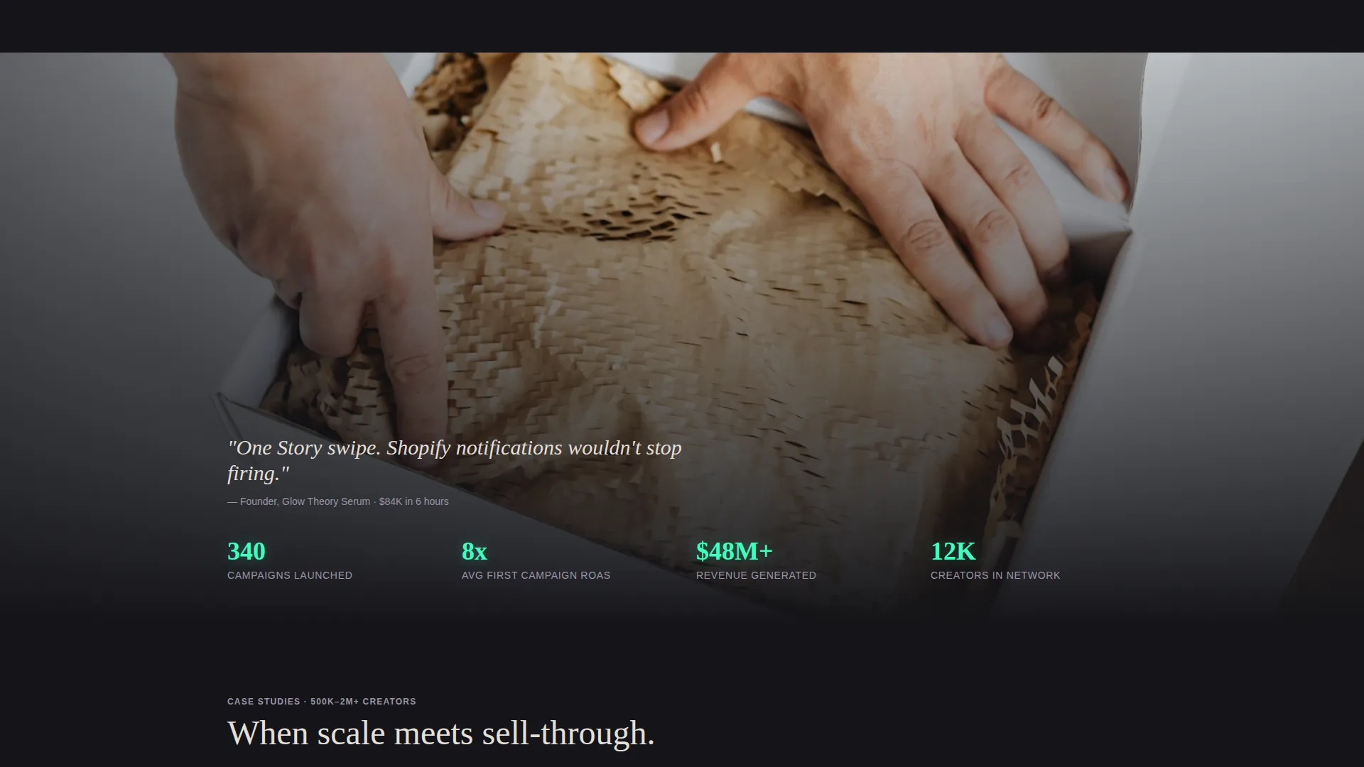 E-Commerce Marketing & Agency Booking Website Template