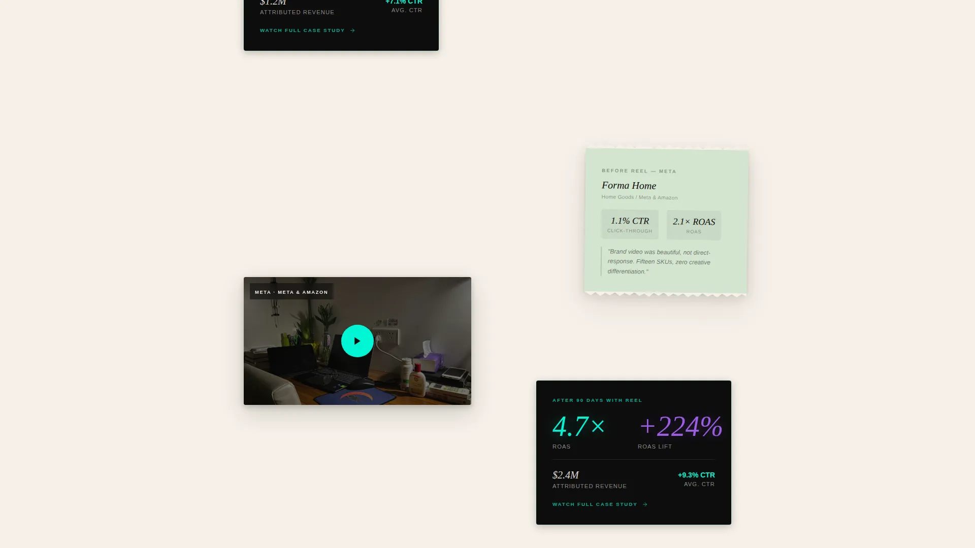 E-Commerce Marketing & Agency Specialist Portfolio Website Template